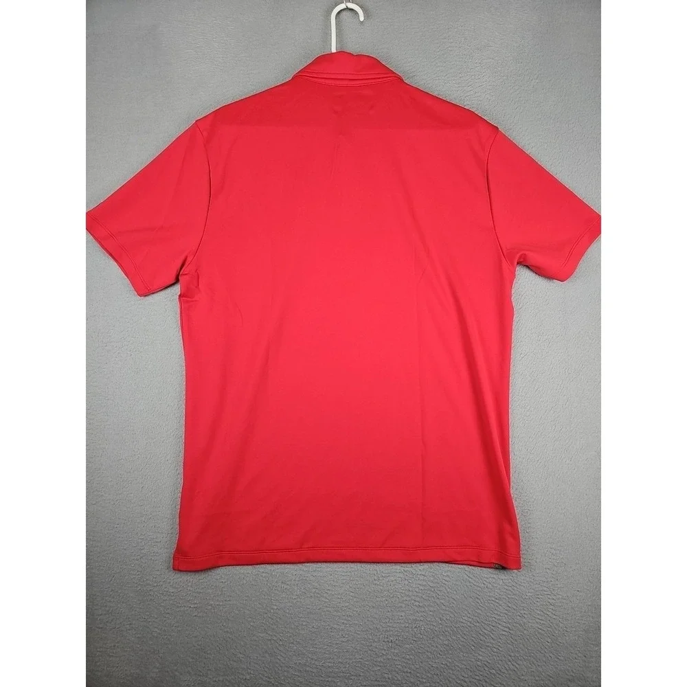 NEW Twillory Polo Shirt Men's XL Red Polyester Athleisure Short Sleeve NWT